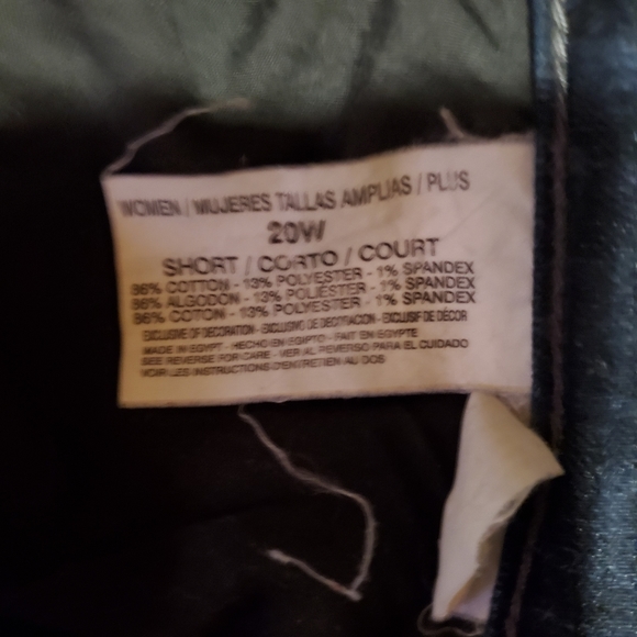 Dark wash jeans Amanda short - Picture 7 of 8